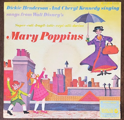 SNOW WHITE & THE SEVEN DWARFS / MARY POPPINS Walt Disney Vinyl Record LP 1966 OZ - Picture 8 of 13
