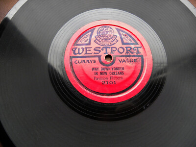 1297/BAILEY´S LUCKY SEVEN-Way down yonder in New O...-CARL SMITH-78rpm Schellack