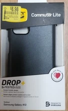 Otterbox Commuter Lite Series Case For Samsung Galaxy A12 Only - Black