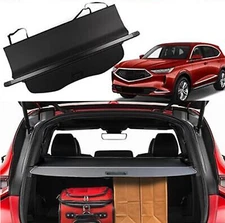 Cargo Cover for 2022-2023 2024 Acura MDX Rear Trunk Luggage Security Shade Black