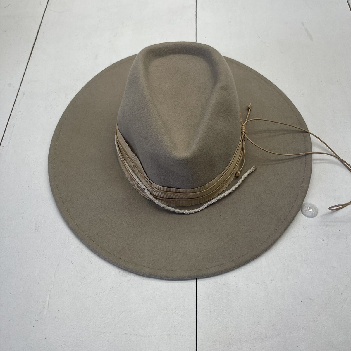 Shyanne Women’s Bone Embroided Edge Fedora Hat Shyanne Women main image 3