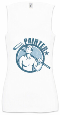Painter V Damen Tank Top Artist To Paint Handcraft Craft Craftsmen Artisans