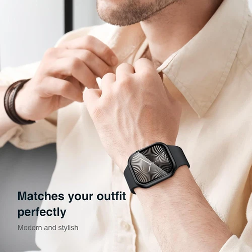 Case for Apple Watch Series 11 10 46/42mm Protective Cover Glass ScreenProtector - Picture 9 of 27