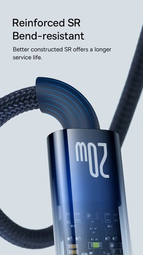 Baseus Auto Smart Power-Off PD 20W USB C Fast Charger Cable For iPhone 14 13 12 - 第 19/25 張圖片