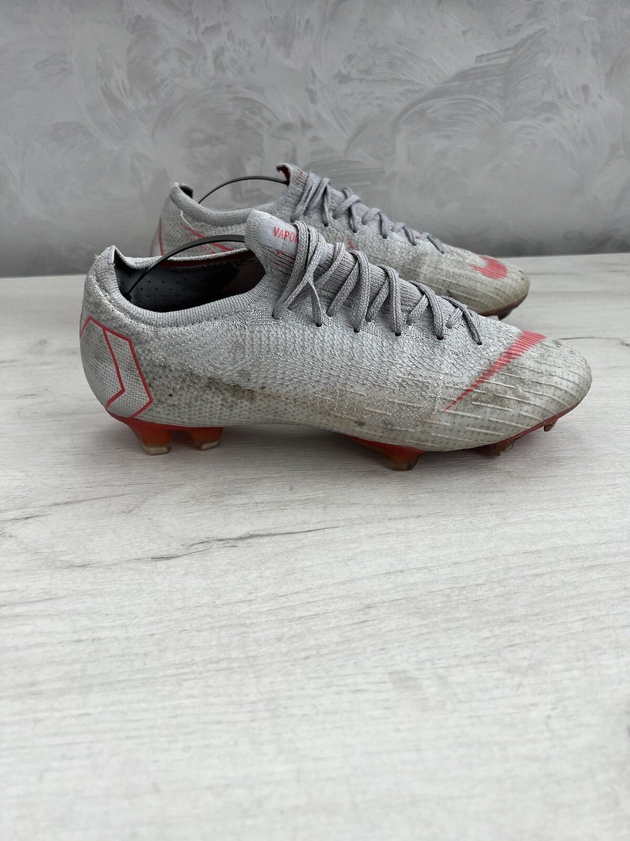 Nike Mercurial Vapor 12 Elite Gray ACC Football Cleats Soccer
