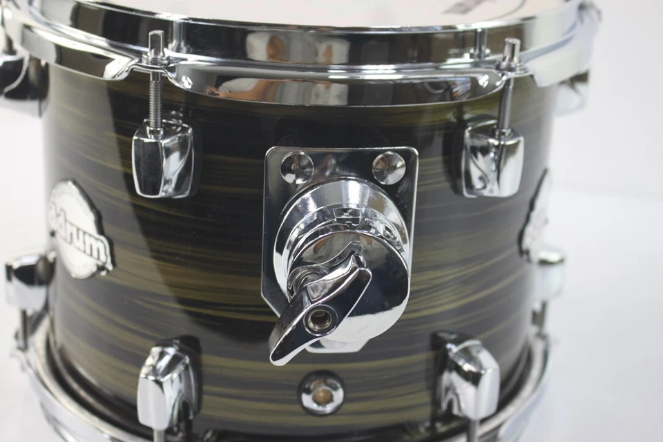 ddrum Dominion Birch 10 x 8 Rack Tom Drum - Brushed Olive Metallic NEW #R5206 - Image 3 of 4