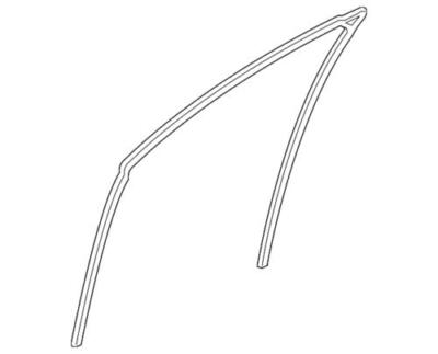 Genuine Acura Channel R Front Door Run 72235-TX6-A01