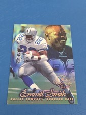 1997 Flair Showcase Flair Showcase Row 1 #22 Emmitt Smith FOOTBALL Card 8L