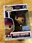 Phillies Funko Pop MLB Bryce Harper 3 Citizens Bank Park Exclusive Giveaway NIB