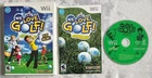 Nintendo Wii - We Love Golf Complete CIB w/ Manual