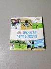 Wii Sports - Nintendo Wii Disc Manual And Sleeve Tested