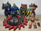 Vintage 1980s MOTU He-Man Masters Of The Universe Action Figure Lot W Vehicles