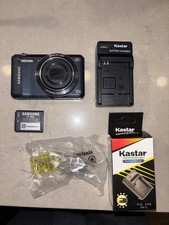 Samsung WB35F 16.2MP Digital Camera WiFi  NFC 12x Optical Zoom 2.7 LCD Blue