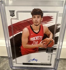 Alperen Şengün 2021-22 Impeccable Rookie Auto /99 ON-CARD Autograph Rockets RC