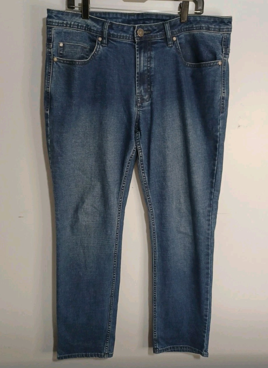 S 36x32 Blue Jackson Straight Stretch (c5)