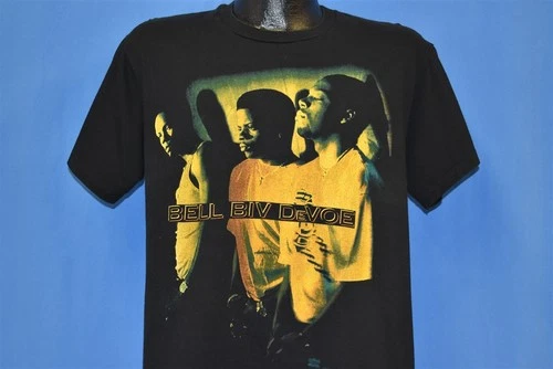 90s BELL BIV DEVOE HOOTIE MACK '93 R&B HIP HOP RAP TEE N 1990s vintage concert t-shirt, vintage, single stitch, B+ condition