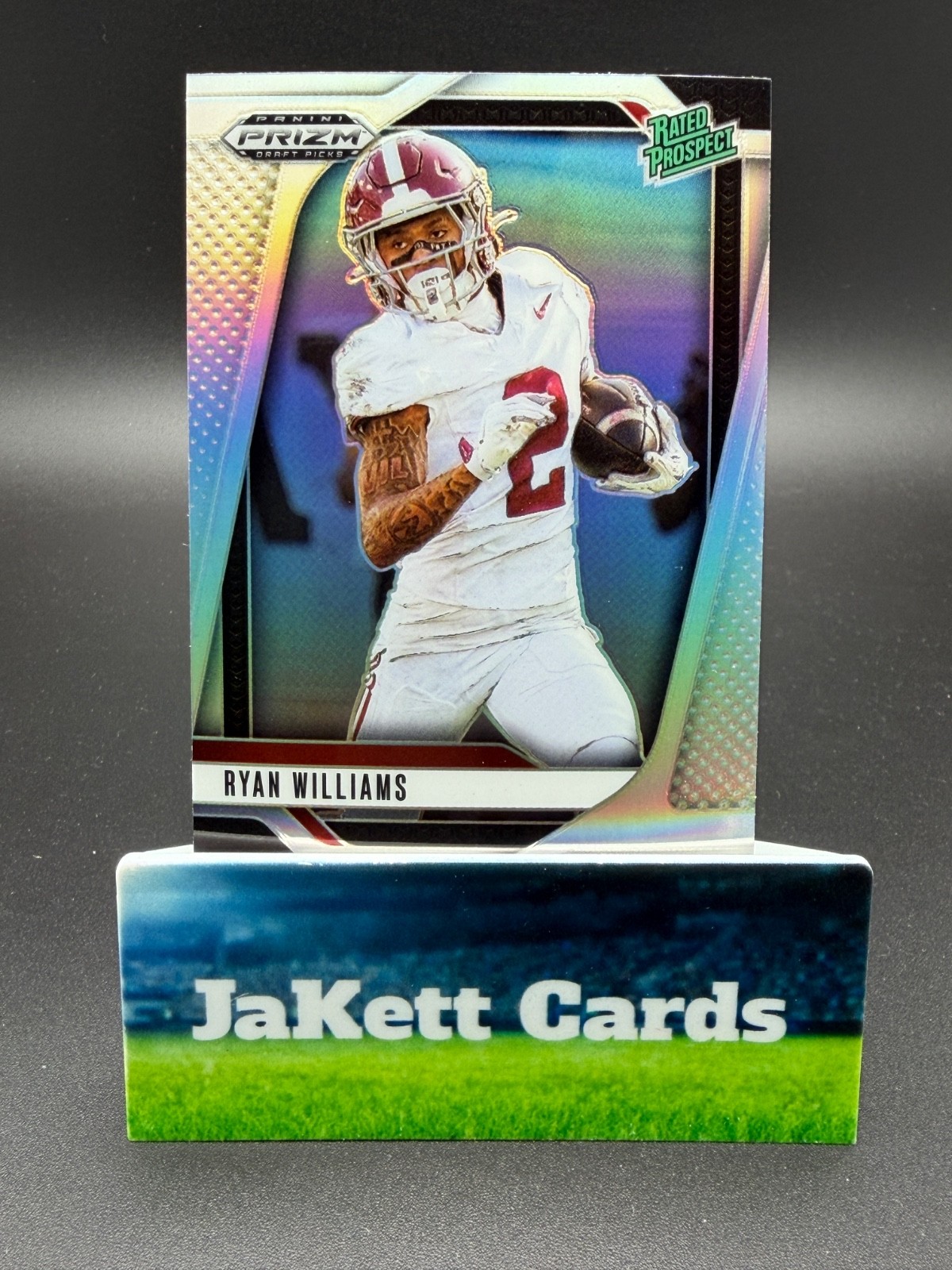 2025 Panini Prizm Draft Picks - Ryan Williams #151 Silver Prizm Rated Prospect