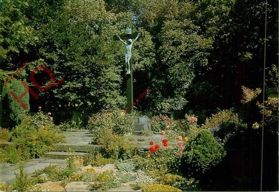 Ansichtskarte - Der Calvery Garden, Gemeinschaft der Auferstehung, Mirfield