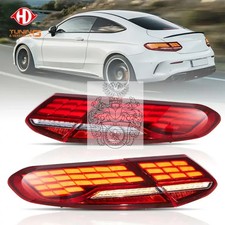 DESIGN RÜCKLEUCHTEN SET ROT  L.E.D FÜR MERCEDES W 205  COUPE/CARBIO 2015-2021