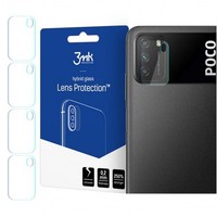 3MK Hybridglas FüR Kameraobjektiv Objektivschutz Pocophone M3 [4 Pack]