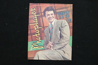 1946 MARCH 16 THE PHOTOPLAYER MAGAZINE - CORNEL WILDE COVER - E 25452