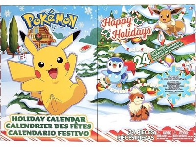 Pokemon Holiday Limited Edition Advent Calendar - Jazwares Exclusive NEW!