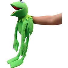 Kermit Frogs Hand Puppet, Frog Plush,The Muppets Show, Soft Frog Puppet Doll ...