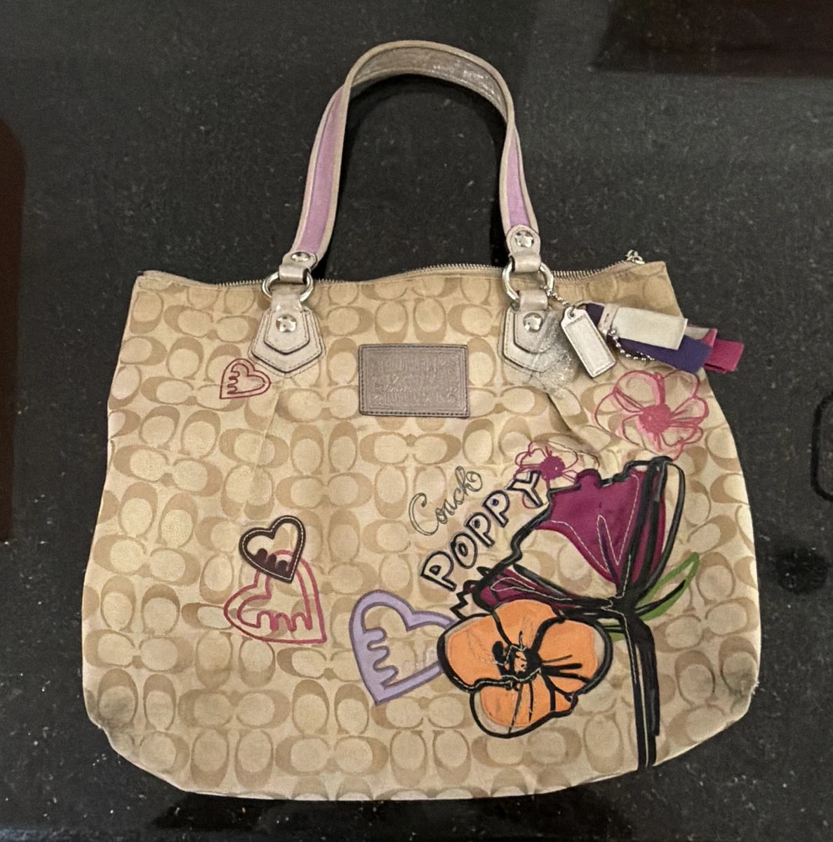 Coach Poppy Tote Floral Bags & Handbags for Women for sale | eBay