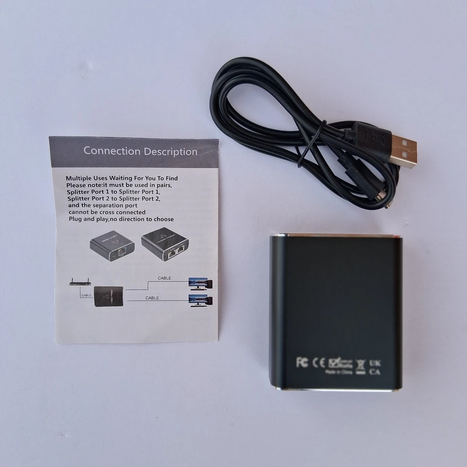 DCSV 1000Mbps 1x2 Ethernet Splitter - Image 4 of 4