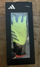 ADIDAS PREDATOR PRO GL P GOALKEEPER GLOVES YELLOW/BLACK/SOLRED IQ4024 SIZE 7.5
