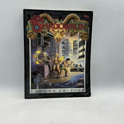 FASA CORPORATION Shadowrun 7901 2nd Edition (1992) Paperback Used RPG Rulebook