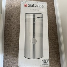 Image of Brabantia 30L New Touch Bin - Matt Steel READ DESC
