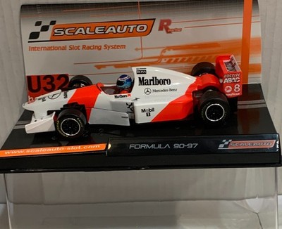 SLOT CAR SCALEAUTO SC-6343 MCLAREN MP4/10 #8 F1 1995 Mika Hakkinen