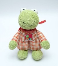 SIGIKID Flip Flap Frog Frosch grün Schlummer Stofftier