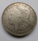 1921 Morgan Silver Dollars, 90% Silver, w/ pleasant, subtle toning