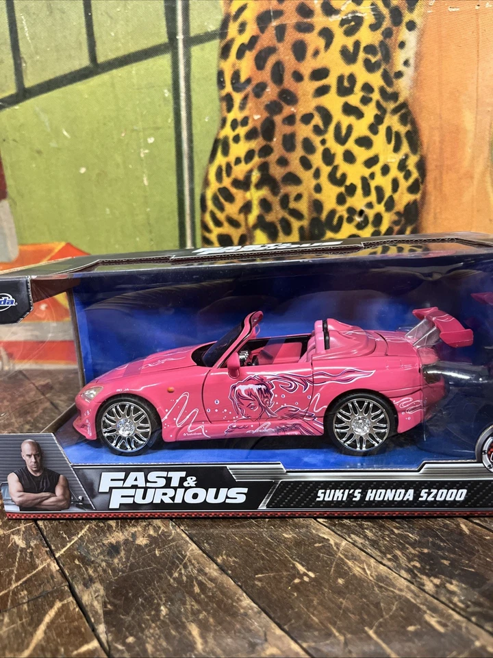 JADA FAST & FURIOUS SUKIS HONDA S2000 ESCALA 1:24 MODELO COCHE STREET RACER Foto 2 de 4