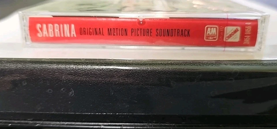 Sabrina Soundtrack Cassette SEALED Hype Sticker A&M John Williams Sting VTG - Image 4 of 4