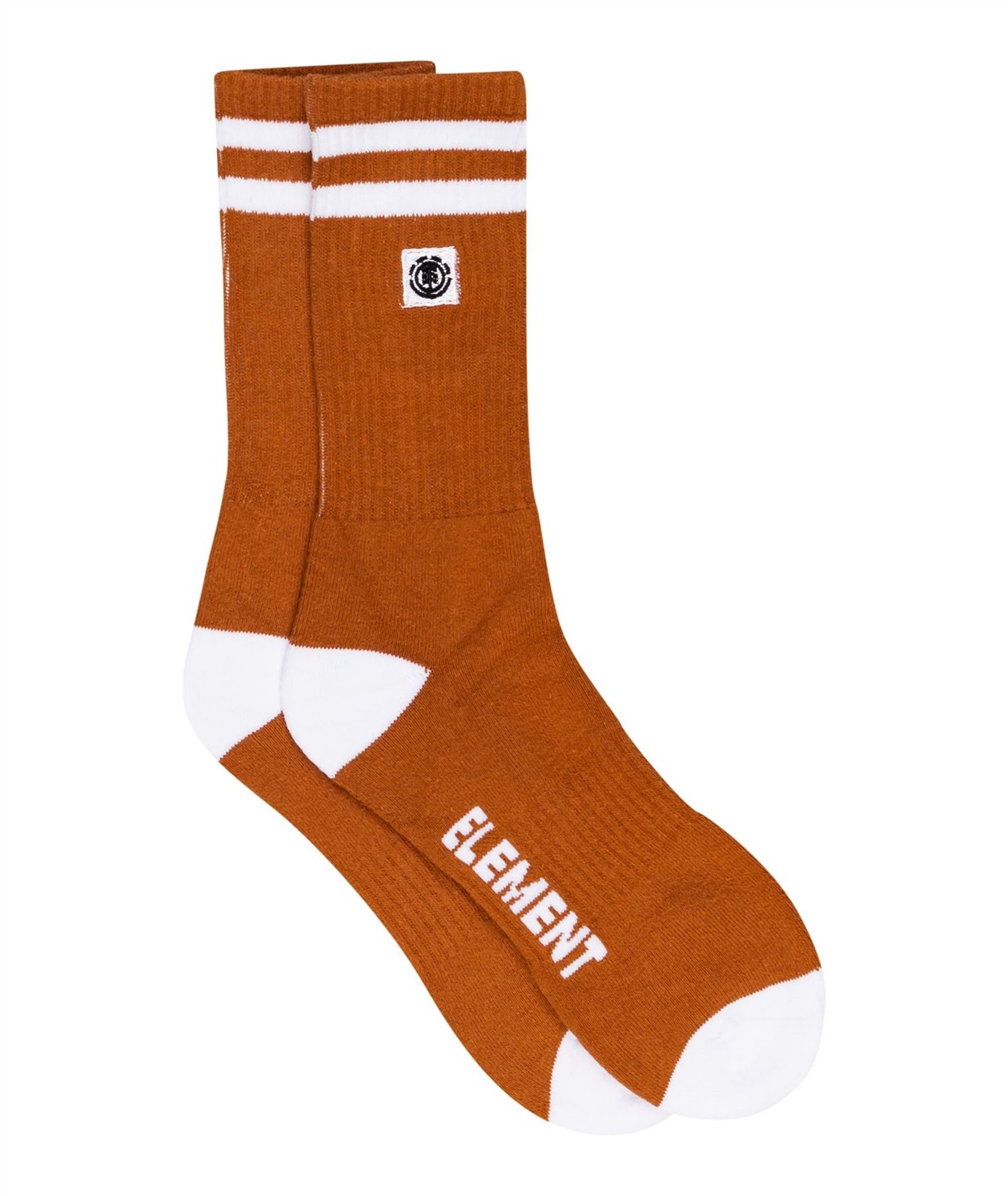 Element Socks Athletic Logo Clearsight Mocha Bisque