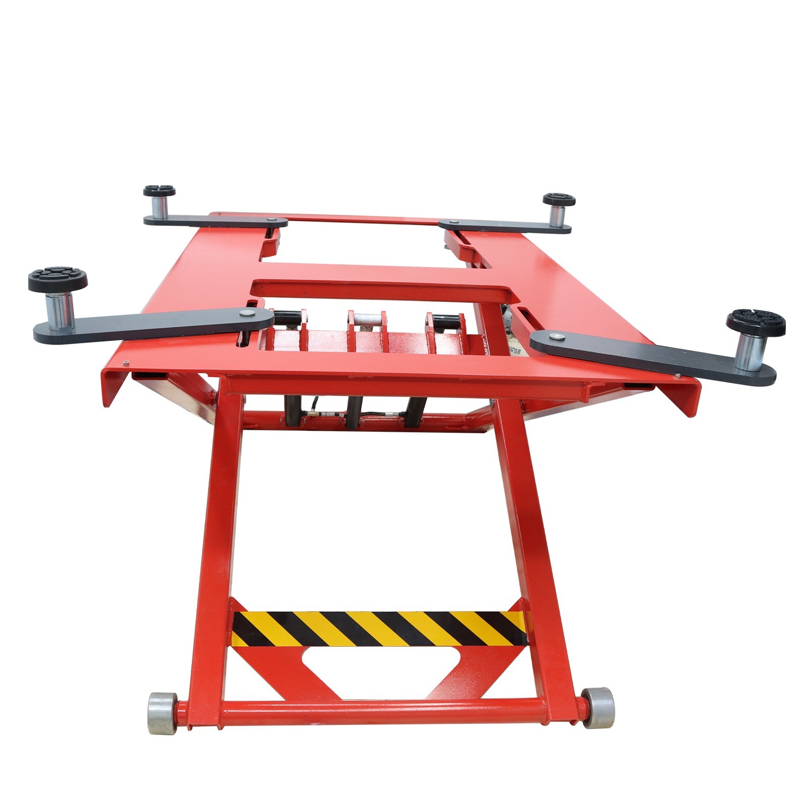 Large Plateform 6000lbs 4.33"-49.2in Rise Scissor Car Lift Auto Repair Lift Tool