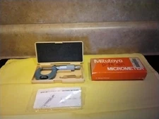 Mitutoyo 0-1" .001 Micrometer No. 103-259 Made in Japan