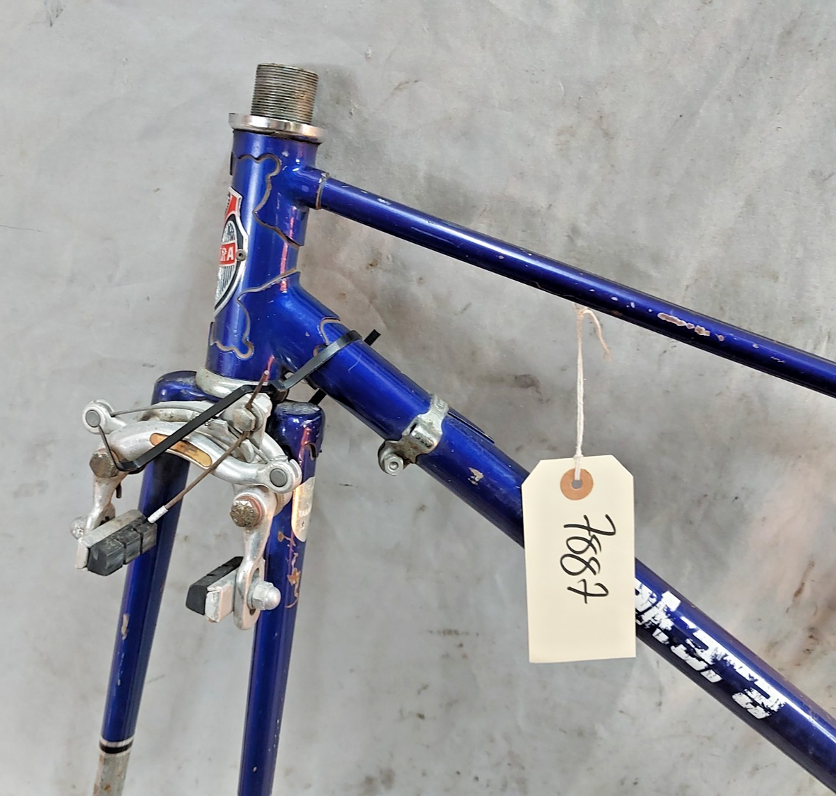 メロディフレーム　ブルー 1977 Takara Mixte Vintage Road Bike Frameset 50cm Small Blue