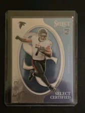 2023 Panini Select Bijan Robinson #CRO-BRO - Select Certified - RC