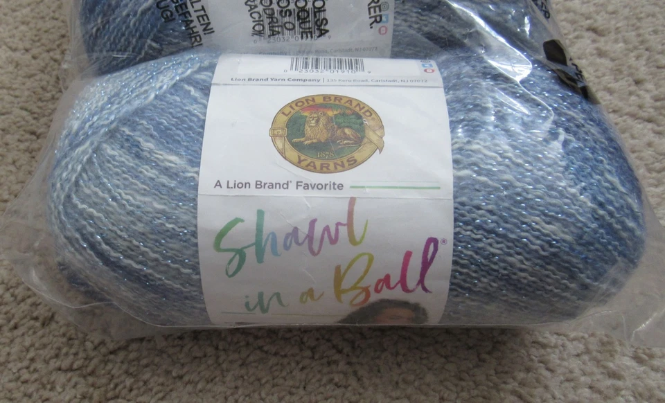 Nuevo 3 Madejas Marca León Color "Campanas de Viento" Foto 2 de 4