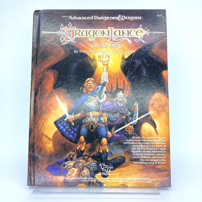 Dragonlance Adventurers - 1987 AD&D Advanced Dungeons and Dragons TSR M4238