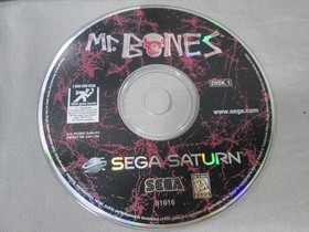 Sega Saturn MR. BONES Video Game Discs NO MANUAL 1996