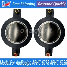 2PCS NEW For Audiopipe APH-5050 APHC-6256 APHC-6278 Driver 8 ohm 2.03" Diaphragm