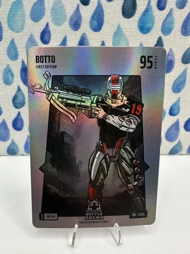 Bo Jackson Battle Arena SBF-49 Botto First Edition Battlefoil STEEL Joey Votto