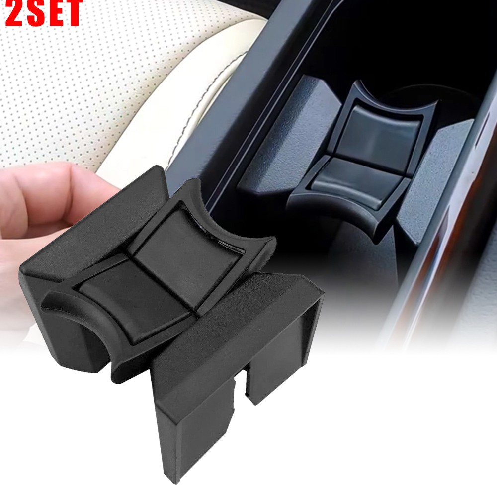 2Set For 2010-2015 Lexus RX350 RX450H Center Console Cup Holder Insert Divider A