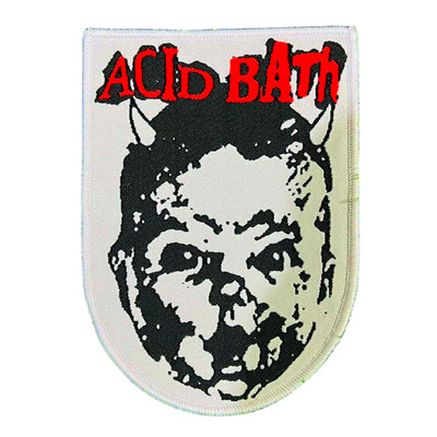 ACID BATH - Screams Of The Butterfly - (White Border) Woven Patch