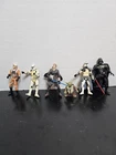 Set of 6 Vintage Star Wars 3"  Vinyl Figures  Lot Of 6 Darth Vader Anakin. Clone